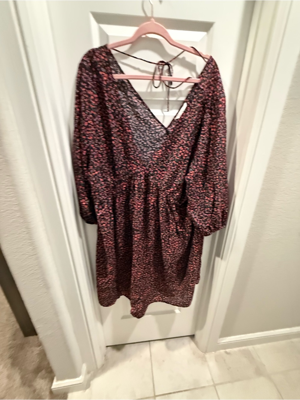 H & M Floral Dress XXL